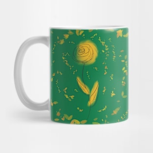 Yellow cosmos flower Mug